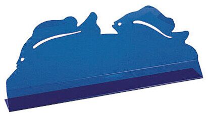 Vis-scheidingsschot (750x250mm) Blauw