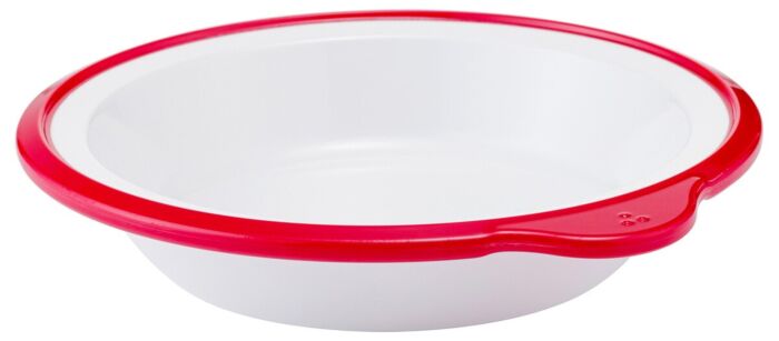 Omni Plate w/ W/ Red