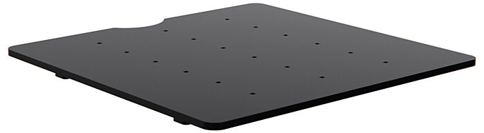 Acryl Aalto Inzet (254x254x15mm) Zwart