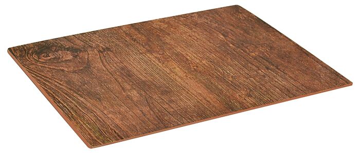 Melamine plateau rustiek hout GN 1-2 w/sf (325x265x10mm) Bruin