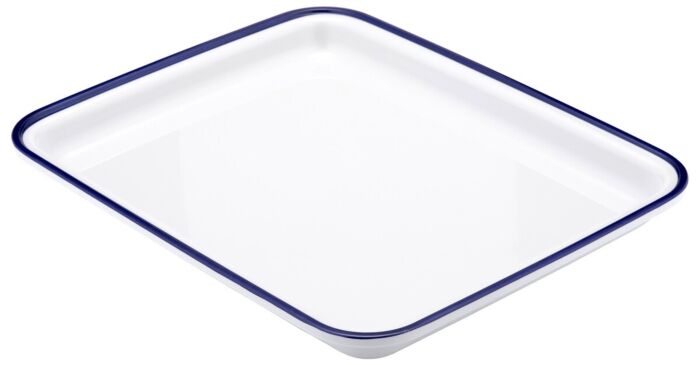 Melamine gastroplateau Enamelware GN 1-2 6L (325x265x30mm) Blauw