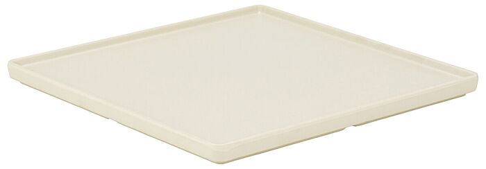 Trafalgar Melamine Groot Vierkant Bord (254x254x17mm) Perkament