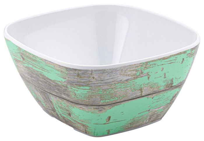 Tura Melamine Crock Rustic Teal