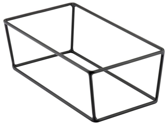 Rechthoekige buffetstandaard (245x151x100mm) Zwart
