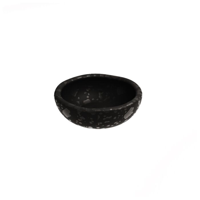 Mineral Melamine Crackle Ramekin 65ml (86x30mm) Noir