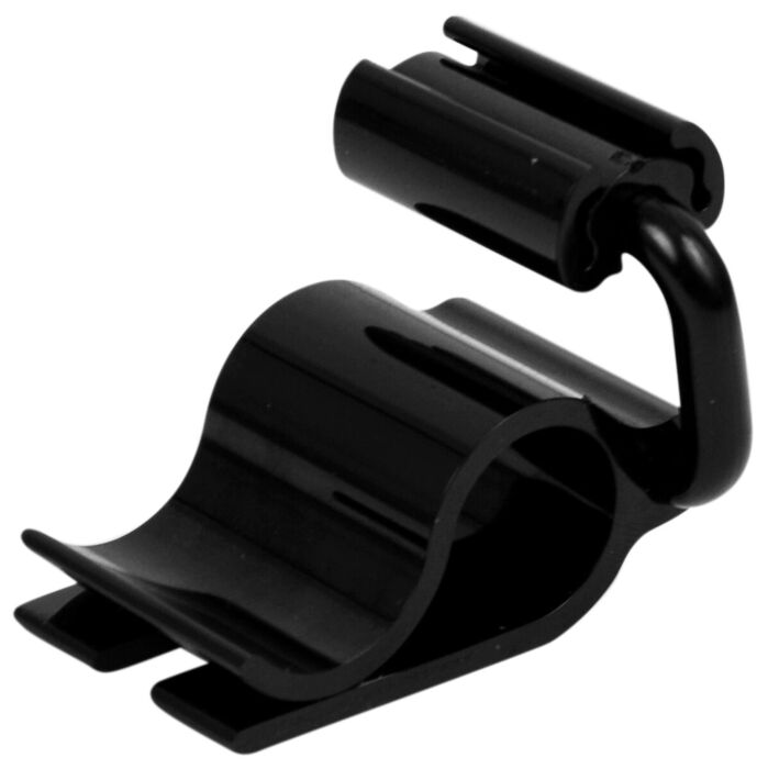 PC Adjustable Ticket Clamp (10 pack) (20mm) Black