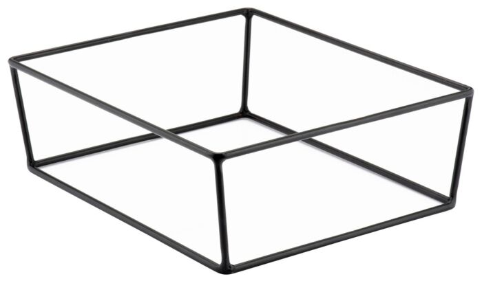 Rechthoekige buffetstandaard (306x256x100mm) Zwart