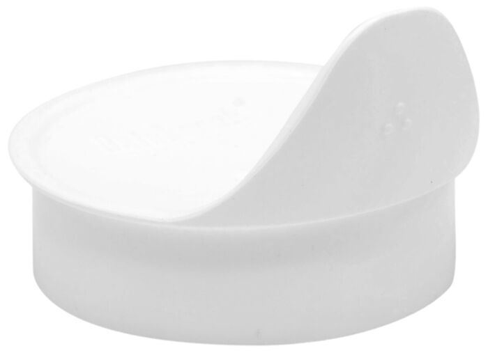 Omni Silicone Funnel Lid (93x63mm) White