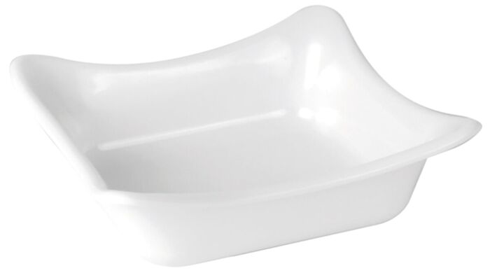 Melamine 1-6 Fleur Crock-Inzet 0.7L (176x162x58mm) Wit