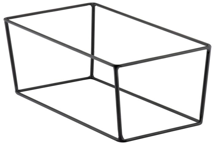Rechthoekige buffetstandaard (306x256x200mm) Zwart