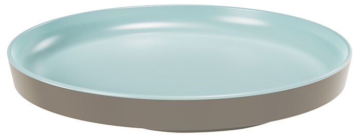 Mayfair melamine middelgroot bord (209x23mm) Blauw