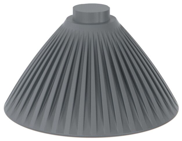 Talon Loom melamine sokkel laag (107x107x65mm) Grijs