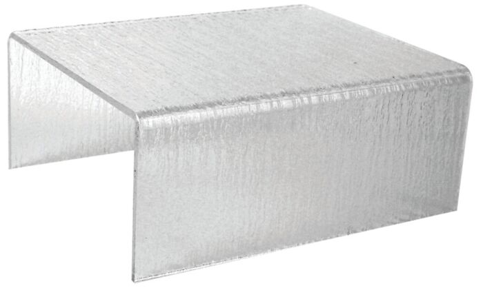 Gestructureerde Acryl Riser (305x250x125mm) Transparant