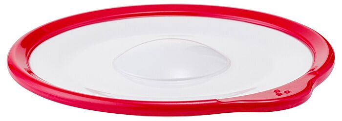 Omni Saucer with Rim (140x130x18mm) Red