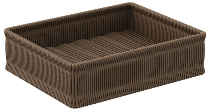 Poly Wicker H Basket Willow