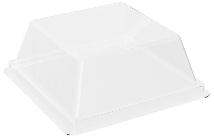 Glazz Lid Square (90mm) Clear