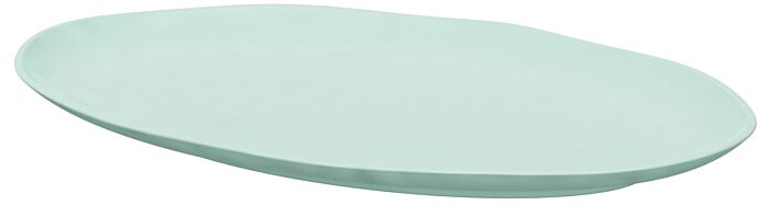 Pigment Melamine Ovaal Plateau (420x280x30mm) Aqua