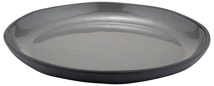 Marl melamine diepe schaal (385x385x47mm) Antracietgrijs