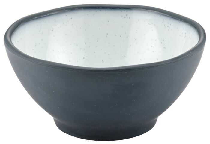 Staal Marl grote melamine schaal 800ml (230x230x80mm) Blauw