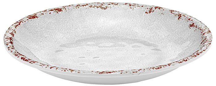 Casablanca Melamine Salad Dish 345ml (190x190x27mm) White