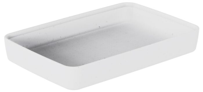 Kata gespikkelde melamine Crock 750ml (175x260x40mm) Wit
