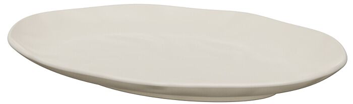 Pigment Melamine Oval Tray Parchment