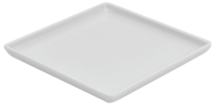 Melamine Appetite Dish (105x105x15mm) White