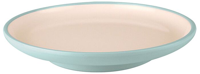 Melamine Sushi Plate (140x22mm) Blue/White