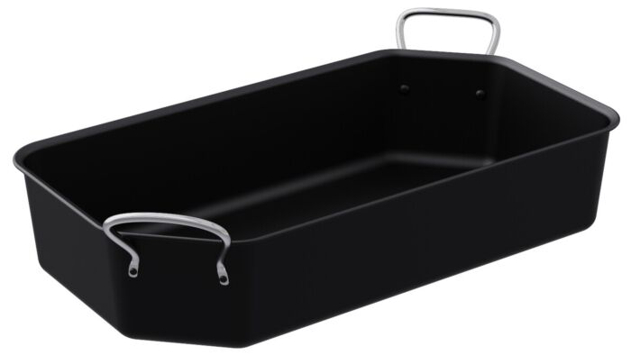 Greblon Ore Stainless Steel Crock Black