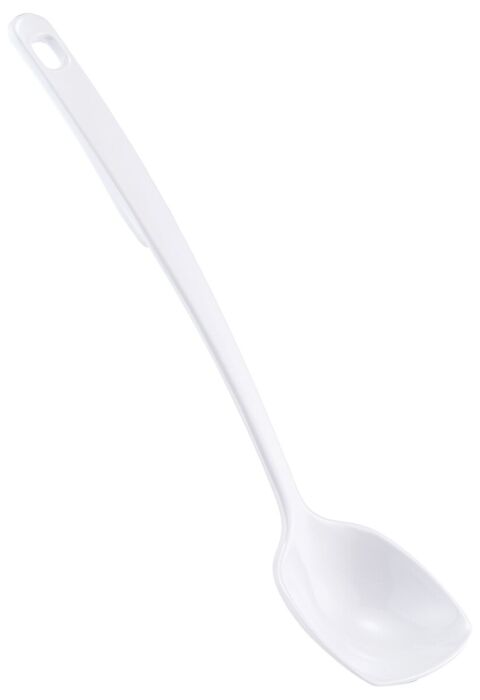 Melamine Dichte Lepel (250mm) Wit
