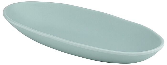 Pigment Melamine Oval Dish 700ml (325x140x40mm) Aqua