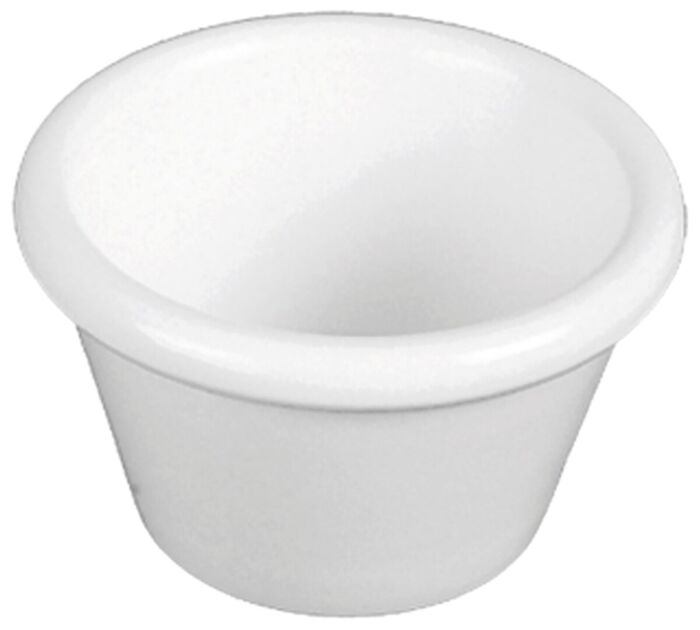 Melamine ramekin (12 Pack) 1.5oz (60x40mm) Wit