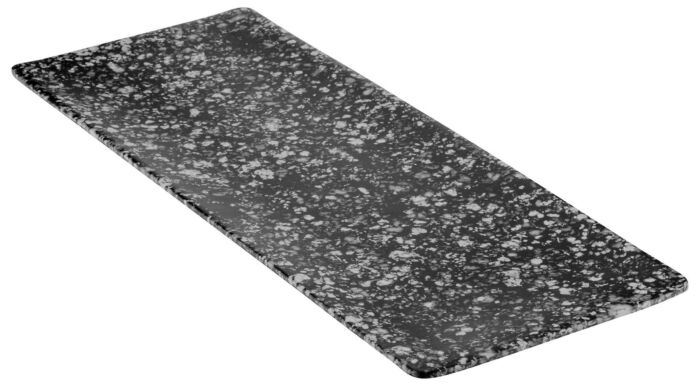 Groot melamine plateau Oxford (530x195x17mm) Graniet