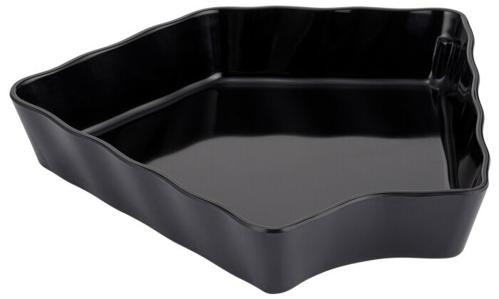 Aalto melamine schaal 3.1L (320x350x60mm) Zwart