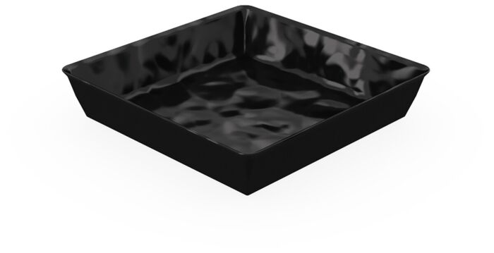 Mino Melamine Diepe Crock 3.05L (280x280x60mm) Zwart