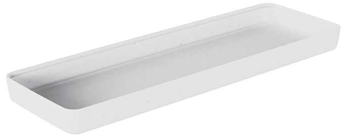 Kata gespikkelde melamine Crock 1750ml (175x520x40mm) Wit