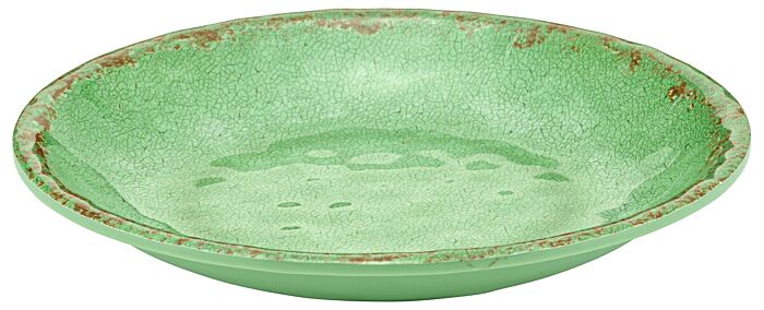 Casablanca Melamine Salad Dish 345ml (190x190x27mm) Green