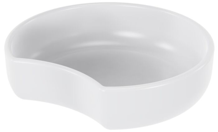 Melamine Crescent Dish 1.4L (225x208x60mm) White