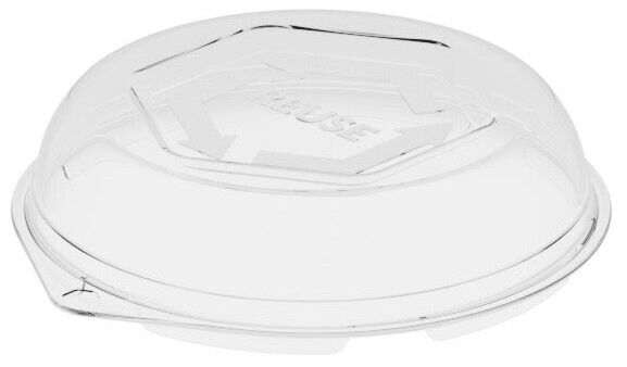 Hive Copolyester Soup and Dessert Lid to fit Pots (12 pack) (96x22mm) Clear
