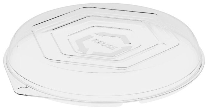 Hive Copolyester Salad Dish Lid to fit 72171 (6 Pack) Clear
