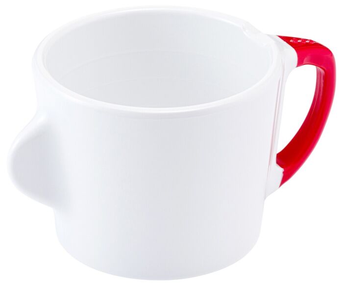 Omni Cup with Handle 200ml (130x90x70mm) Red