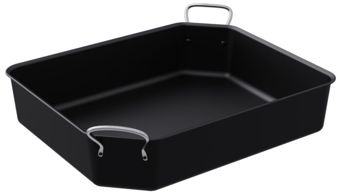 Greblon Ore RVS Crock 5L (325x265x70mm) Zwart