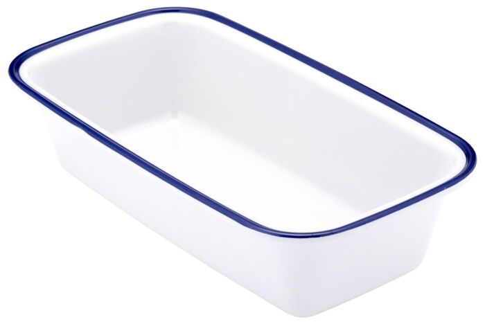 Melamine schaal Enamelware GN 1-3 2L (176x325x80mm) Blauw