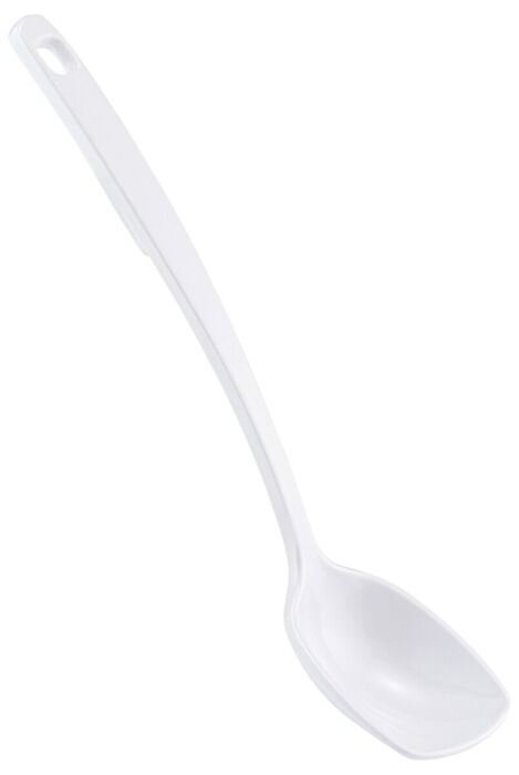 Melamine Solid Spoon White