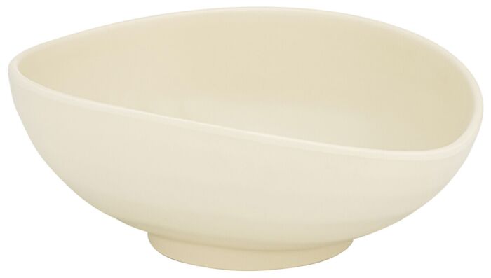 Melamine schaal Pigment 1.2L (240x200x88mm) Perkament