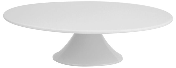 Melamine taartsokkel (303x83mm) Wit