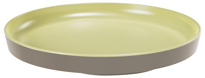 Mayfair melamine middelgroot bord (209x23mm) Groen