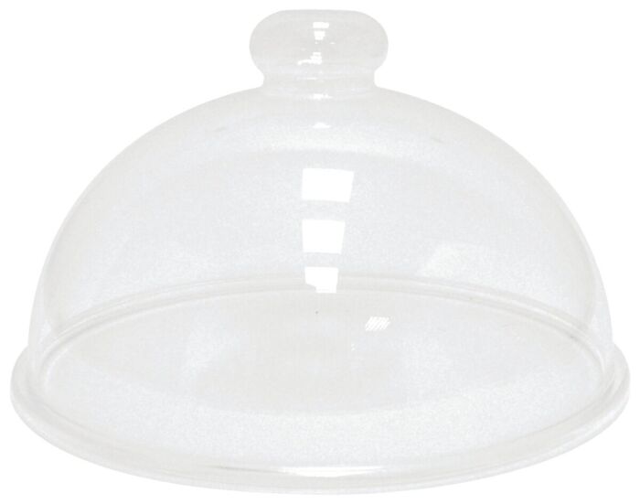 Acrylic Lid (Domed Handle) (330mm) Clear