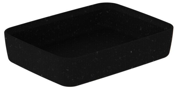 Kata Speckled Melamine Crock Black