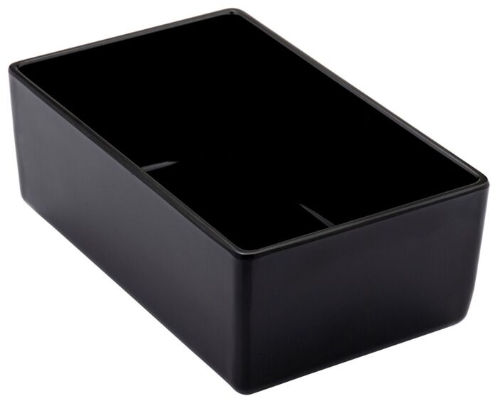 Chunky melamine Crock 3.2L (162x260x100mm) Zwart